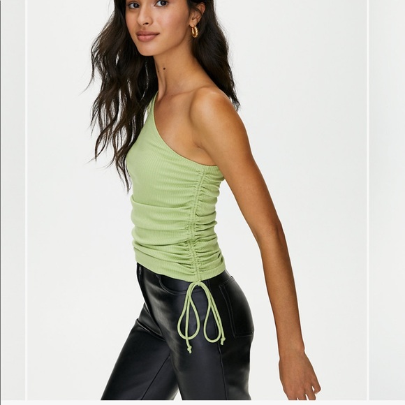 Aritzia Wilfred One Shoulder Top - Picture 2 of 2